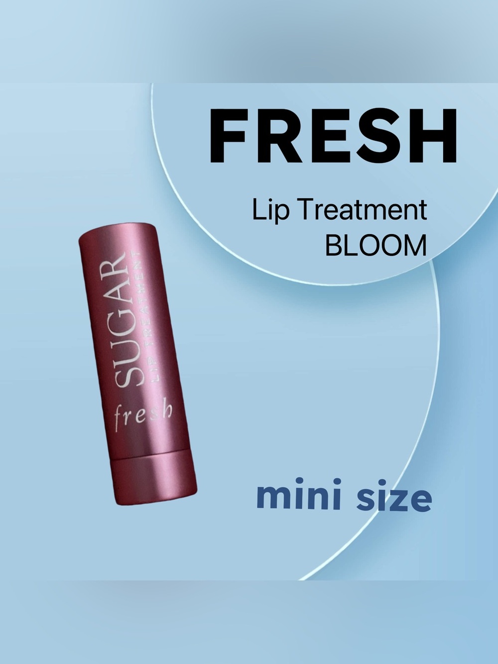 🇺🇸🆕NWOB FRESH |MINI| Bestseller Sugar BLOOM Lip Balm Hydrating Treatment